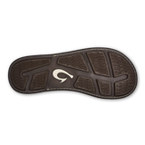 Olukai "Tuahine" Men's Trench Leather Sandals- Outsole with logo