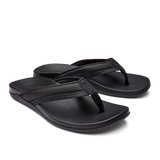 Pair of Olukai "Maha" Men's Black Sandals