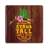  "Be a Pineapple Stand Tall" Ceramic Refrigerator Magnet