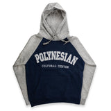 "Polynesian Cultural Center" 2-Tone Raglan Hoodie 2X - The Hawaii Store