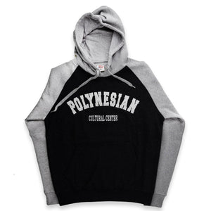 "Polynesian Cultural Center" 2-Tone Raglan Hoodie 2X - The Hawaii Store