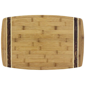 Totally Bamboo Marbled Bamboo Serving and Cutting Board