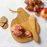 Totally Bamboo "Tonga" Serving Board and Spreader