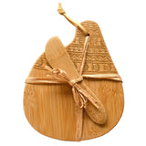 Totally Bamboo "Tonga" Serving Board and Spreader