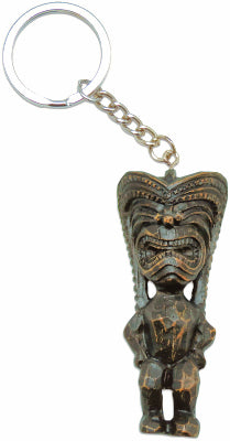 Ancient Hawaiian Tiki Of Luck Keychain/Fob