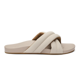 Olukai Women's "Hila" Beach Slide Sandal- Cloudy/Cloudy