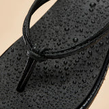 Olukai 'Aka Women's Sandals- Black on Black