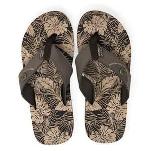 Men's Slipper Auahi Brown - The Hawaii Store