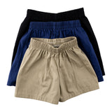 Image showing the black, navy, and khaki shorts 