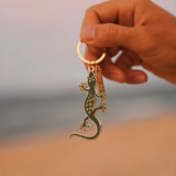 Shaka Tribe "Mo'o" - Gecko Keychain