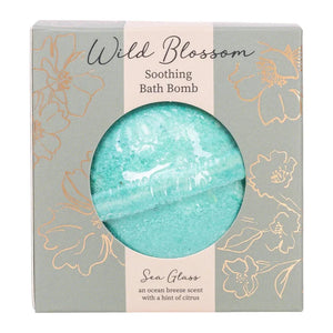 Cait + Co. Wild Blossom Soothing "Sea Glass" Bath Bomb 