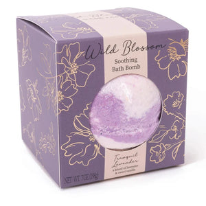 Cait + Co. Wild Blossom Soothing Tranquil Lavender Bath Bomb