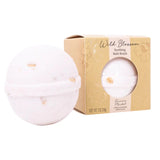 Cait + Co. Wild Blossom Soothing "Farmers Market" Bath Bomb in package and out.