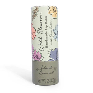 Cait + Co. Wild Blossom "Island Coconut" Lip Balm