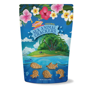 Diamond Bakery Hawaiian Sea Animal Crackers- 4.5 oz. Bag