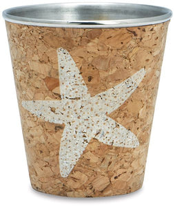 Toothpick Holder Starfish Steel/Cork - The Hawaii Store