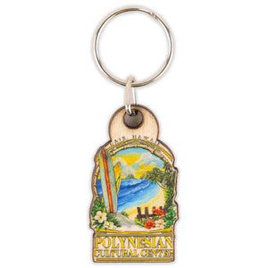 Polynesian Cultural Center "Paradise Found" Fob & Keyring