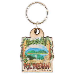 Polynesian Cultural Center "Laie" Keyring/Fob