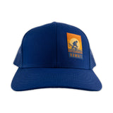 "Surfer Sunset" Polynesian Cultural Center Ball Cap- Royal Blue