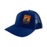 "Surfer Sunset" Polynesian Cultural Center Ball Cap- Royal Blue