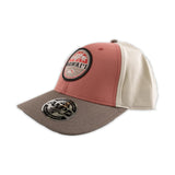 "Hawai'i" Polynesian Cultural Center Ball Cap-Pink/Tan/White 