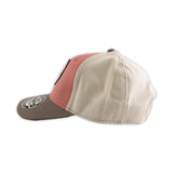 "Hawai'i" Polynesian Cultural Center Ball Cap-Pink/Tan/White 