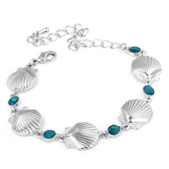 Lauren Spencer Abalone and Shell Bracelet