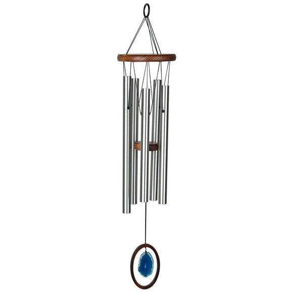 Woodstock Chimes Agate Blue Wind Chime