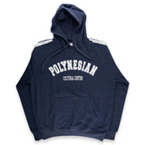 Adult Polynesian Cultural Center Cotton Blend Hoodie- Heather Blue