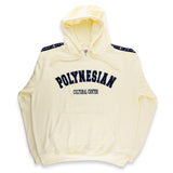 Cream Adult Polynesian Cultural Center Cotton Blend Hoodie- Cream