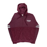 "Polynesian Cultural Center" Full Zip 2-Tone Hoodie- Burgundy