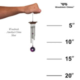 Woodstock Chimes "Mini Amethyst" Wind Chime 