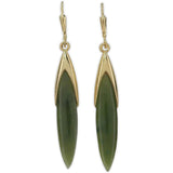 Ariki Jade Gum Leaf Earrings - Polynesian Cultural Center