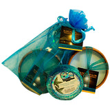 Bubble Shack Hawaii "Hawaiian Waters Ocean Bliss" Loofah Soap & Bungalow Glow Soy Poi Candle - Gift Set