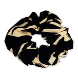 Bali Cream & Black Scrunchie