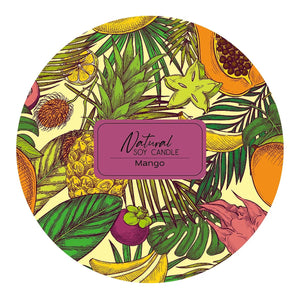 Bamboo Island Mango Candle Tin-  8oz