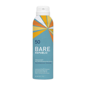 Bare Republic ClearSpray SPF50 Sunscreen, 5-Ounce