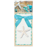 "Beach Walk" Magnetic Shopping List Pad Set, 3-Piece