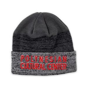 Polynesian Cultural Center Cuff Beanie- Charcoal Black 