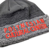 Polynesian Cultural Center Cuff Beanie- Charcoal Black 