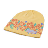 Polynesian Cultural Center Yellow "Plumeria" Knitted Beanie Cap