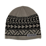 Polynesian Cultural Center "Tribal Gray" Knitted Beanie Cap