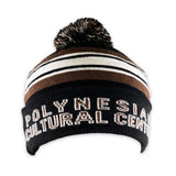 Polynesian Cultural Center Pompom Beanie- Black