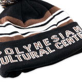 Polynesian Cultural Center Pompom Beanie- Black