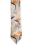 Pineapple Palaka "Bird of Paradise" Polyester Necktie 