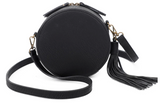 Ampere Creations "Suzie" Round Crossbody Bag- Back Side View