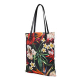 Cott n Curls "Posy Print" Canvas Book Bag 