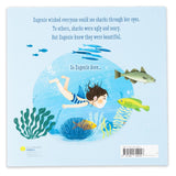 "Shark Lady" Children's Book Back Cover