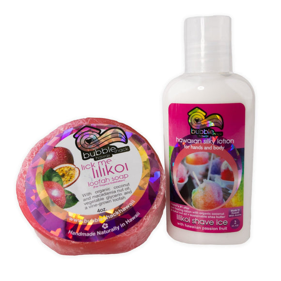 Bubble-Shack-Lilikoi-Shave-Ice-Mini-Lotion-and-Loofah-Soap-Gift-Set