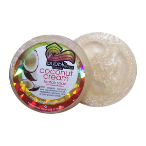 Bubble Shack "Coconut Cream" Loofah Soap